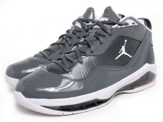 Air Jordan Melo M8 GreyWhite/Orange Mens Basketball Shoes. iii iv v vi 