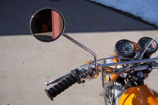 1969 to 1973 Yamaha clamp on mirror DT1 DT2 DT3 RT1 RT2 RT3 CT1 CT2 