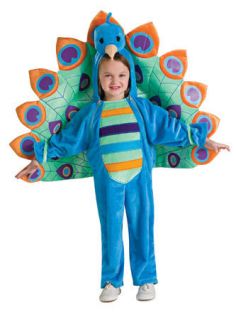 peacock baby infant child costume size 6 12 months new