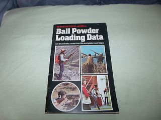 newly listed winchester western ball powder loading data weapons 