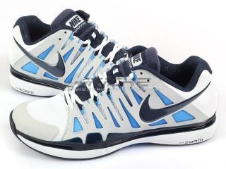 Nike Zoom Vapor 9 Tour White/Obsidian​ University Blue Grey Tennis 
