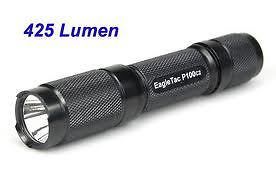 Eagletac P100C2 EDC compact CREE S2 425 lumen tactical LED flashlight