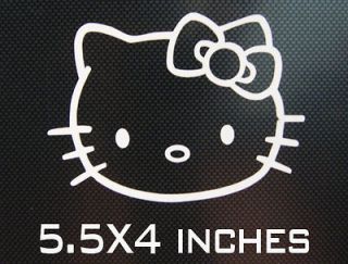 Newly listed HELLO KITTY Logo Car Window Laptop Decal Sticker