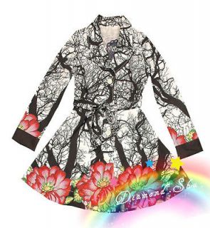 new desigual womens spring coat jacket sz 38