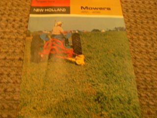 new holland 451 456 mowers dealer s brochure time left