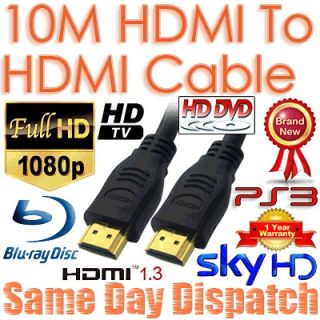 10M HDMI Digital Camera Cable For Samsung Sony Bravia Panasonic LG 