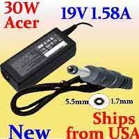 AC Adapter Power Supply for Acer Aspire One A110 A150L D150 D250 KAV10 
