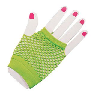 fingerless fishnet gloves 80s to the max more options color