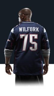    Vince Wilfork Mens Football Home Game Jersey 468960_427_B_BODY