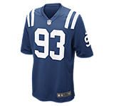   Colts (Dwight Freeney) Mens Football Home Game Jersey 468955_432_A