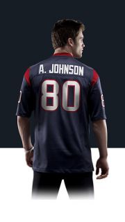    Andre Johnson Mens Football Home Game Jersey 468954_460_B_BODY