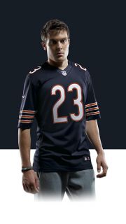    Devin Hester Mens Football Home Limited Jersey 468916_460_A_BODY