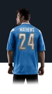   Ryan Mathews Mens Football Alternate Game Jersey 479429_481_B_BODY