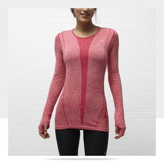 Nike Dri FIT Knit Long Sleeve Womens Running Shirt 520294_659_A