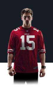   Michael Crabtree Mens Football Home Game Jersey 468966_687_A_BODY