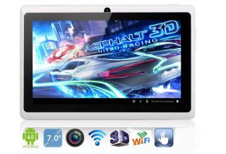 Capacitive Android 4 0 Tablet PC Multi Touch A13 1 2GHz 512MB DDR3 