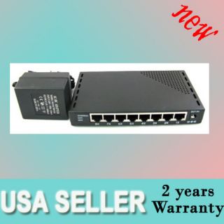 10 100 8 Port Fast Ethernet Switch Brand New