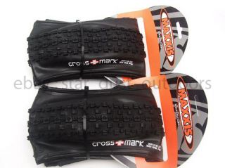 Maxxis Race Light Crossmark 26 2 1 60 TPI Tires Foldable Bead Pair 