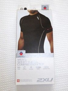 2XU High Performance Short Sleeve Compression Top Size XS Brand New 
