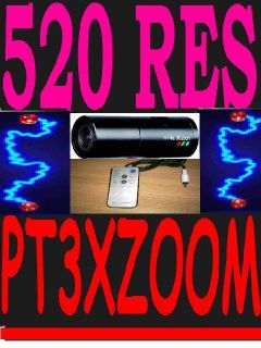 hd230cwx bullet camera pan tilt zoom digital 3x lipstick mini 