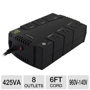 CyberPower Standby Series 425VA 8 Outlet UPS