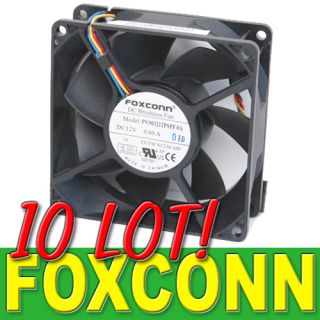 10 Lot New Foxconn 92mm Case Fans Fits Dell Systems More PV903212PSPF 