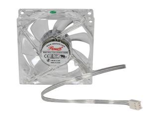 Rosewill 4 Blue LED 80mm x 25mm 3 Pin Case Fan Free s H