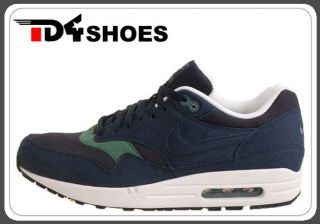 Nike Air Max 1 Obsidian Blue Suede 2011 New Mens Running Casual Shoes 