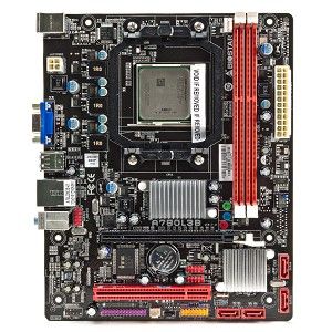 Biostar A780L3B AMD 760G Socket AM3 mATX Motherboard Kit w/AMD Sempron 