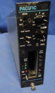   Transducer Amplifier 8655 B C1 F2 J P 2226 s N 874185 for Parts