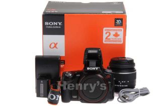 SONY ALPHA A55 16.2MP DSLR w/18 55mm LENS/USED/$1