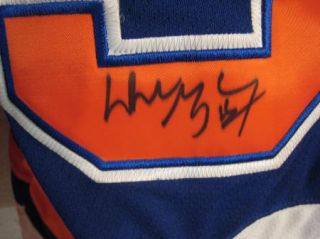 Wayne Gretzky Signed Edmonton Oilers Authentic Jersey Full JSA LOA 