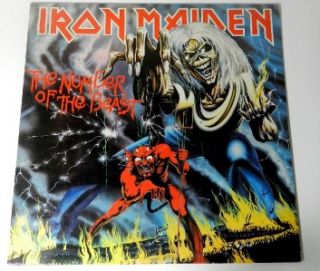Iron Maiden The Number of The Beast 12 Vinyl Record