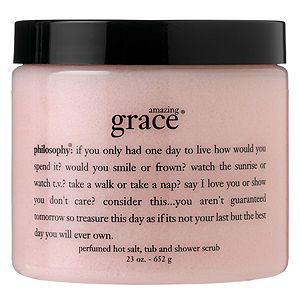 Philosophy Amazing Grace Hot Salt Scrub 23 oz 652 G