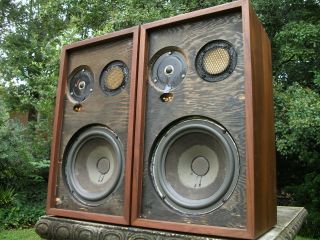 ACOUSTIC RESEARCH AR 2ax 10 3 WAY SPEAKER, REFOAMED CLASSICS
