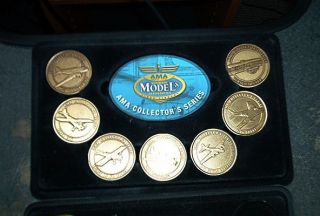 AMA Collectors Series Coins Lot of 11 Model Aeronautic