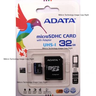 ADATA UHS 1 UHS I 20M s 32GB 32G MicroSD Micro SD microSDHC SDHC 