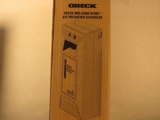new oreck welcome home air freshener dispenser 33999