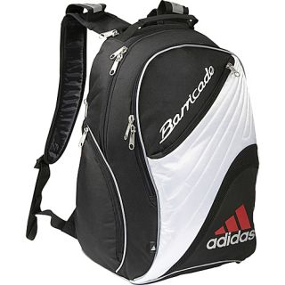   an image to enlarge adidas barricade ii racquet backpack black white