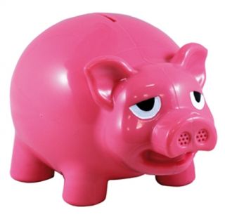   Piggy Banks for Kids   Funny Novelty Toy Money Pig Bank Burps w/ coins