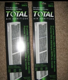 TWO Hunter TOTAL Air Sanitizer Replacement Filters 30973 NEW