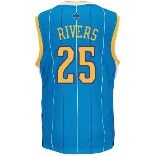   Rivers adidas Revolution 30 NBA Replica # New Orleans Hornets Jersey