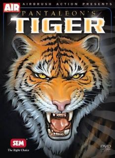   Tiger How To Airbrush Paint DVD by Airbrush Action Magazine