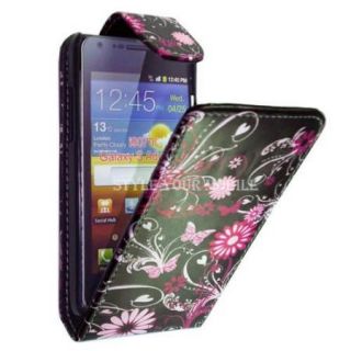 For Samsung Galaxy s Advance i9070 Butterfly Leather Magnetic Flip 