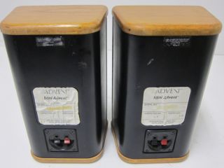 Vintage Advent Speakers 2 Way 8 Model 3002 with Box