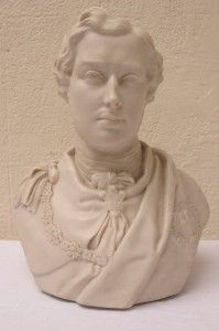   Ware Figure Bust of Prince Albert Husband of Queen Victoria