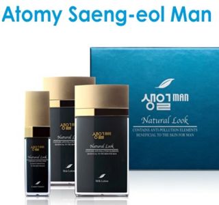    makeup Herb ATOMY Saeng eol Man Skin Care System 1set lot Anti aging