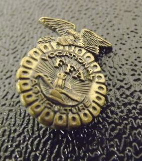 Vintage FFA Pin Vocational Agriculture Future Farmers of America