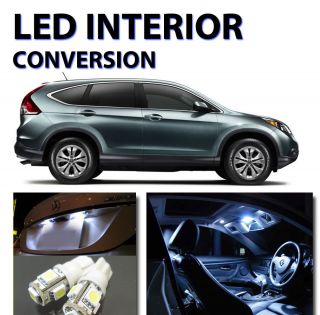 AGT Xenon White Honda CR V crv Interior LED Package Deal 2012 2013 8 