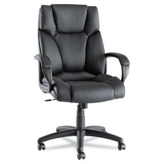 Alera FZ41LS10B Fraze High Back Swivel Tilt Chair Leather Office 